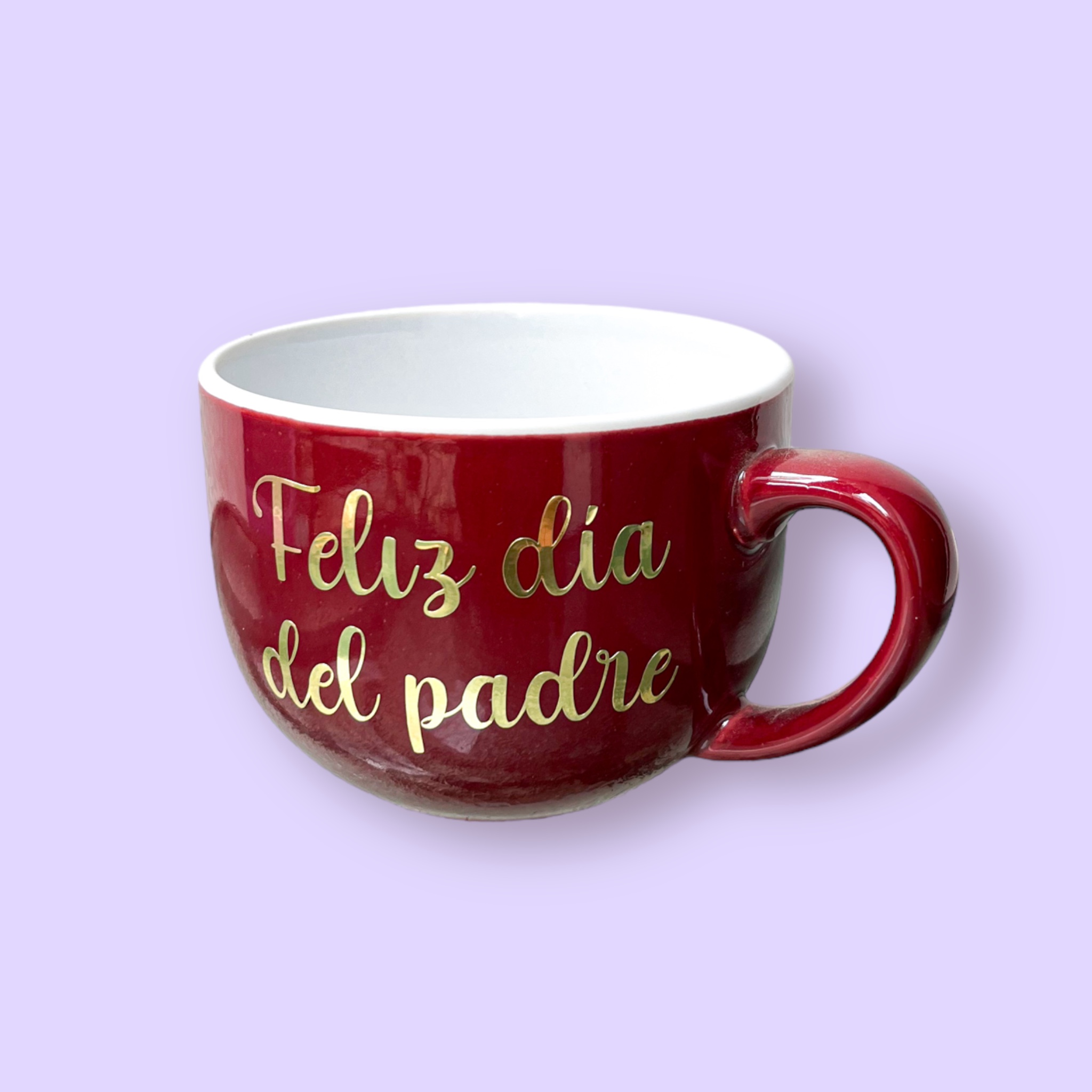 Taza con dedicatoria y nombre de 750 ml - Imagen 4