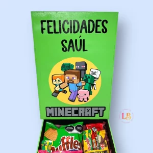 Caja personalizada de Minecraft
