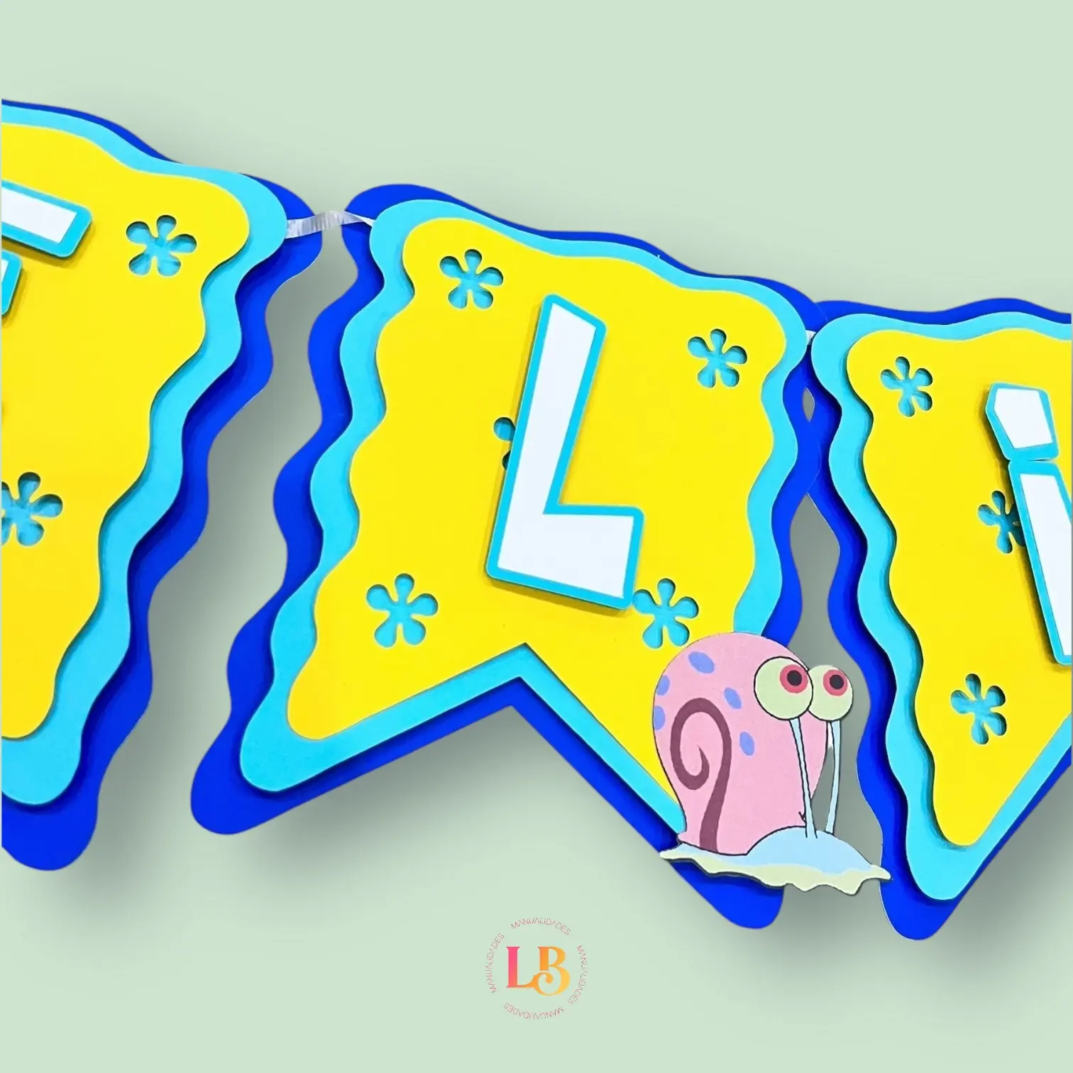 Banner cumpleaños de “Bob esponja” - Imagen 7
