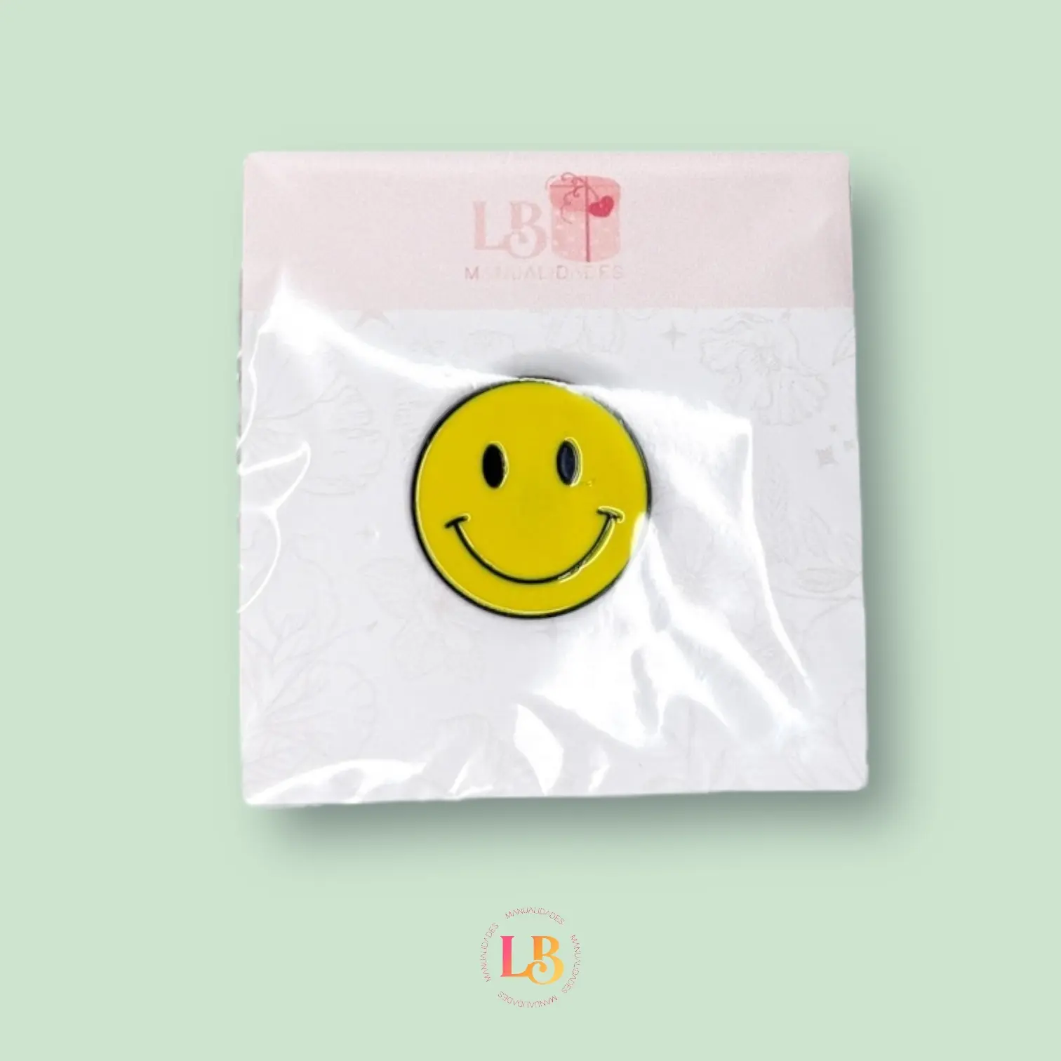 Pin de carita feliz