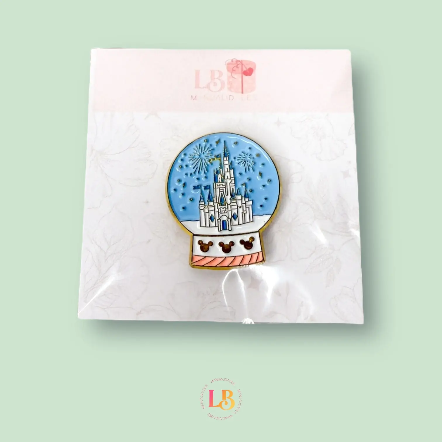 Pin de castillo Disney